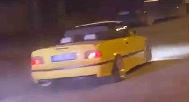 Kırıkkale'de drift atan sürücüye 55 bin lira ceza