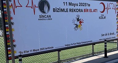 Liseli gençlerden kan bağışı rekoru