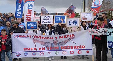 Niğde'de 1 Mayıs'ı halaylar çekerek kutladılar