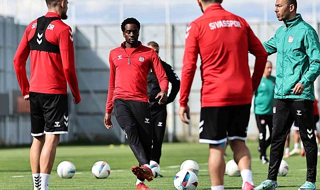 Sivasspor'da Bodrum FK maçının hazırlıkları başladı
