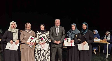 Yetişkin Kur'an kursu öğrencileri bilgilerini yarıştırdı