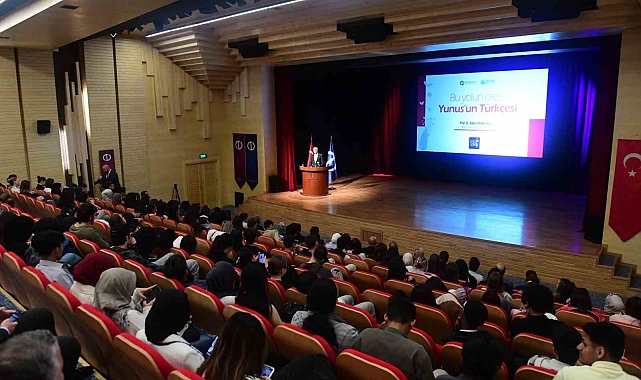 Yunus Emre Haftası etkinlikler "Bu Yolun Ötesi, Yunus'un Türkçesi" konferansı ile başladı