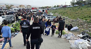 Zabıtadan Bitpazarı'na sıkı denetim