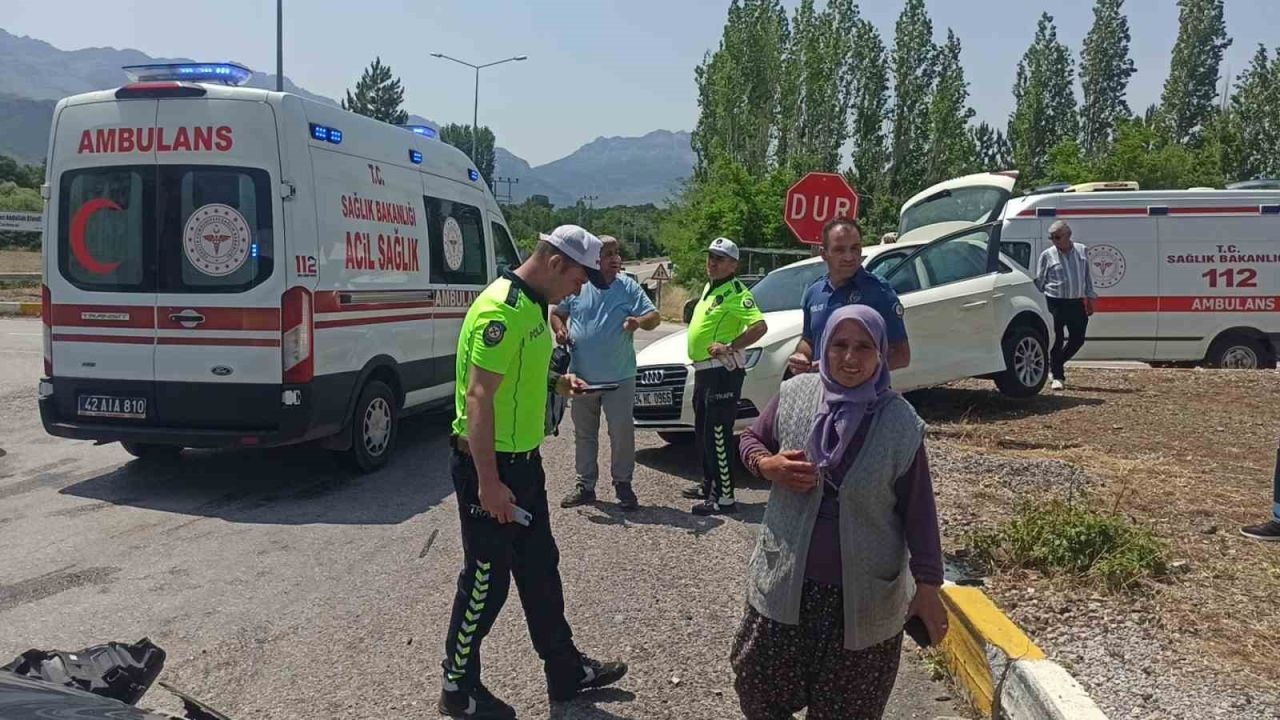 Seydişehir'de Trafik Kazası: 5 Yaralı