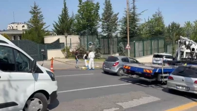 Çankaya Köşkü yakınında hareketli anlar