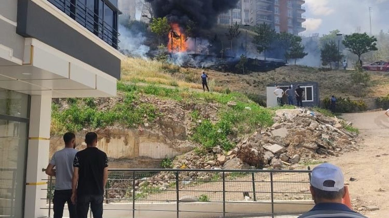 Ankara Mamak'ta Çocuk Parkı Yangını: İki Çocuk Şüpheli
