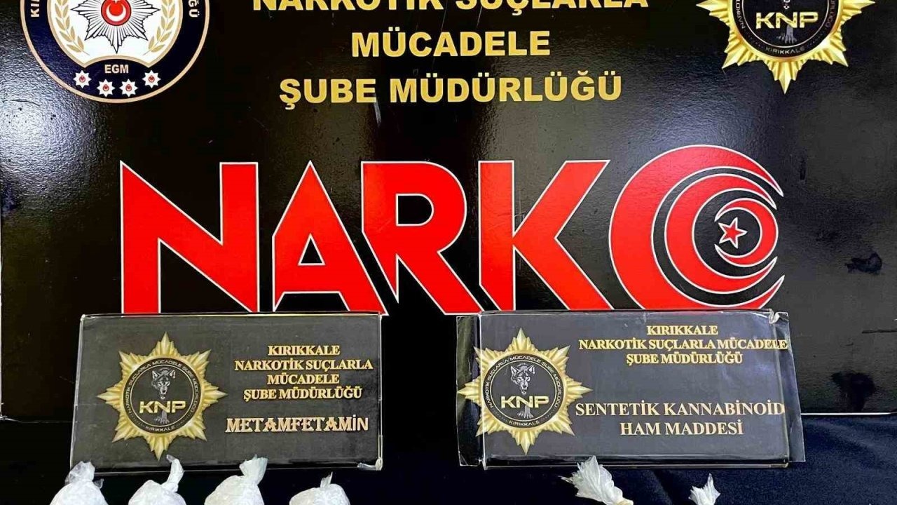 Kırıkkale’de uyuşturucu operasyonu: 1 tutuklama, 5 şüpheliye adli işlem