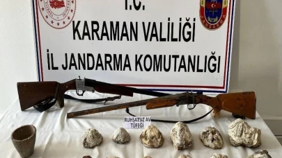 Karaman'da Jandarmadan Kapsamlı Uygulama: 13 Kişi Tutuklandı