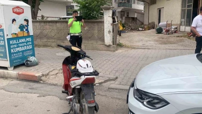 Karaman'da Elektrikli Bisiklet Sürücüsü Yaralandı