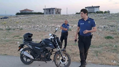 Karaman'da Ehliyetsiz Motosiklet Sürücüsüne Büyük Ceza