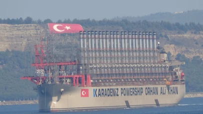 Dev Enerji Gemisi Boğaz Geçişiyle Nefes Kesti
