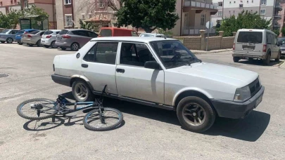 Karaman'da Bisikletli Çocuğa Otomobil Çarptı: Yaralandı!