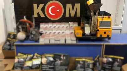 Tütün ve tütün mamulleri kaçakçılığına büyük darbe