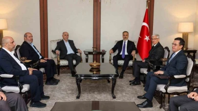 Bakan Fidan, Hamas heyeti ile bir araya geldi