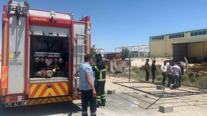 Kereste Yangını Kontrol Altına Alındı: Kıvılcımlar Neden Olmuş Olabilir