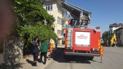 Beyşehir’de itfaiyenin kedi kurtarma seferberliği