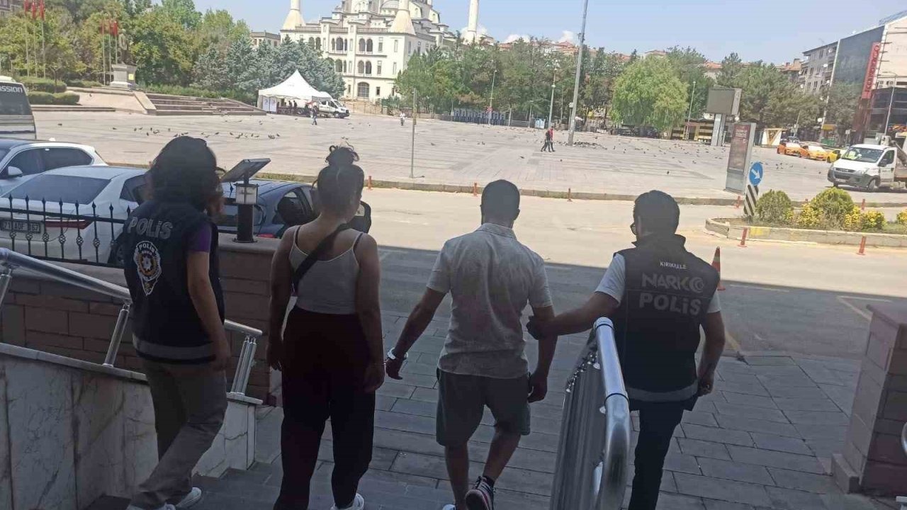 Kırıkkale’de uyuşturucu operasyonunda 2 tutuklama