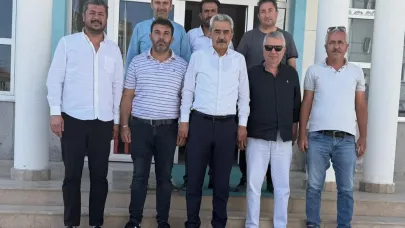 Yunus Çelik’ten Ayrancı Belediye Başkanı’na Ziyaret