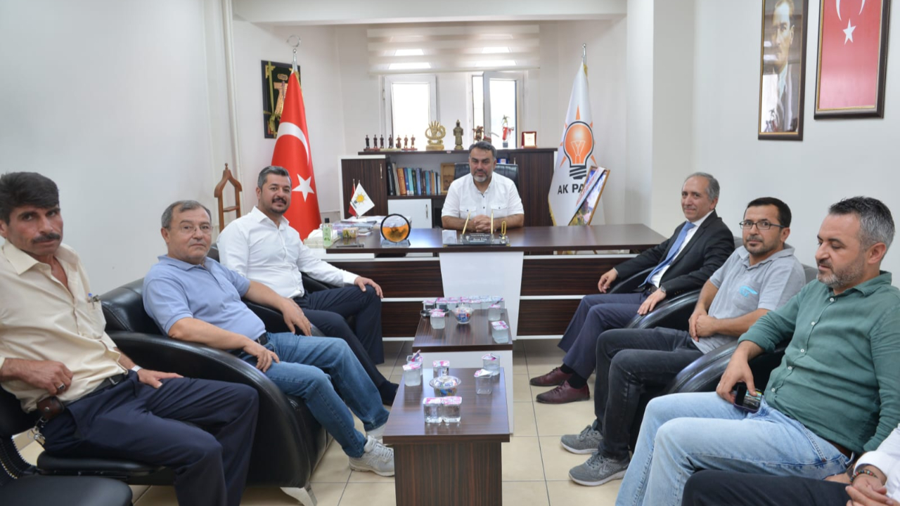 YUNUS ÇELİK’TEN SİYASİ PARTİLERE ZİYARET: “ORTAK PAYDAMIZ ÇİFTÇİMİZ, ORTAK DERDİMİZ TOPRAĞIMIZ”