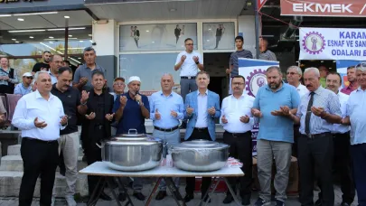 Esnafın kazanında bereket, gönlünde birlik var