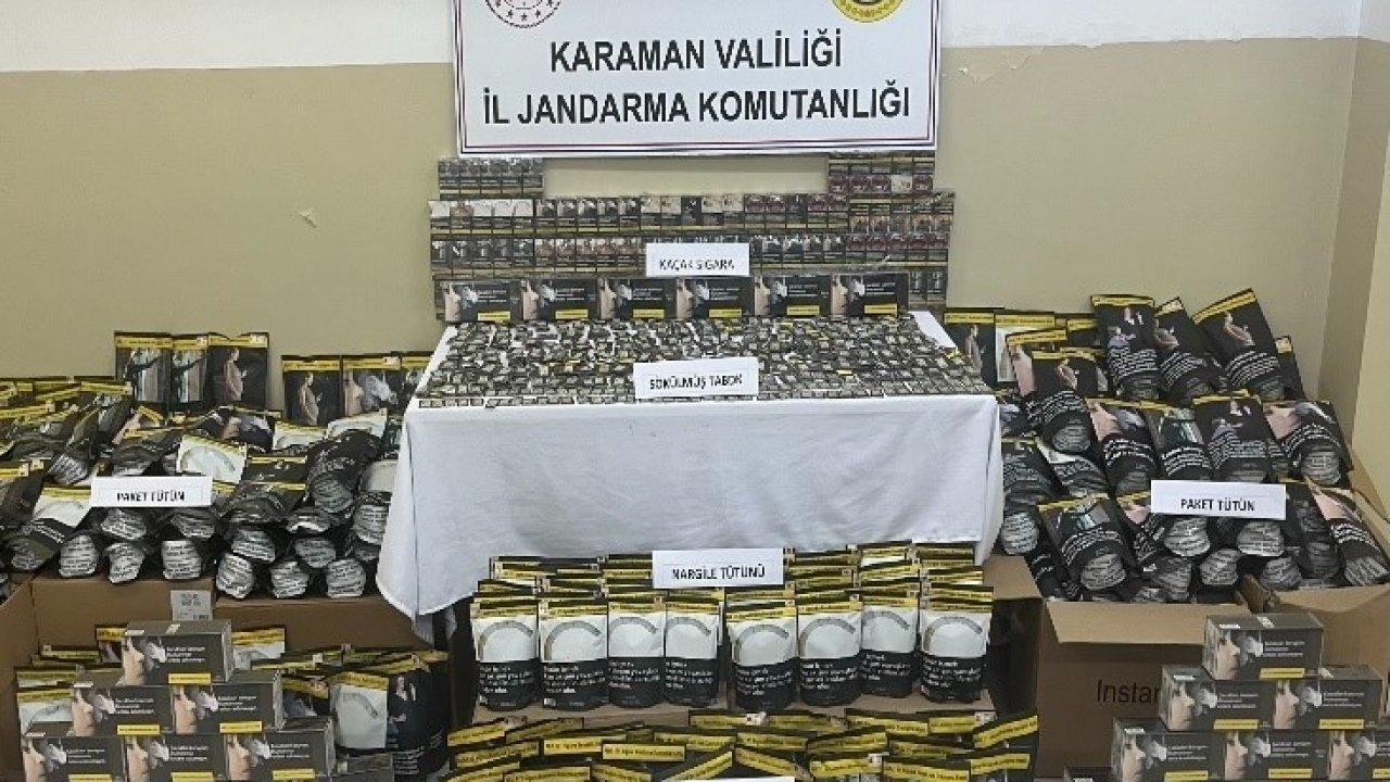 Karaman’da Jandarmadan Huzur Operasyonu: 5 Tutuklama, Uyuşturucu ve Mühürsüz Et Ele Geçirildi