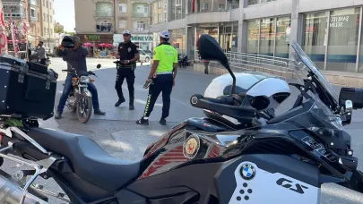 Karaman’da Motosiklet Denetimlerinde 32 Sürücüye Ceza