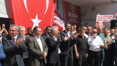 Yunus Çelik Seçim Bürosu Açılışı ve Aday Tanıtım Töreni'nde İnanılmaz Coşku.