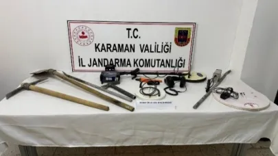 Karaman’da uyuşturucu ve ruhsatsız silahlar geçirildi: 1 kişi tutuklandı