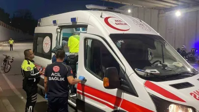 Karaman’da Alt Geçitte Motosiklet Kazası: Genç Kız Yaralandı