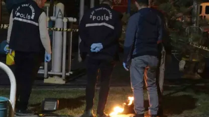 Kavga için molotofkokteyli hazırlarken suçüstü yakalandılar