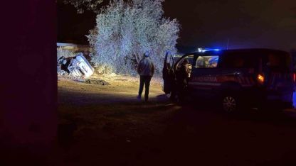 Kayseri’de takla atan otomobil şarampole yuvarlandı: 1 ölü, 2 yaralı