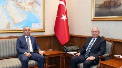Bakan Güler Tacikistan’ın Ankara Büyükelçisi İmomi’yi kabul etti