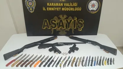 Karaman’da aranan 12 kişi tutuklandı