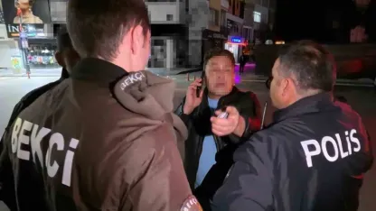 "Bekçi beni çeviremez" diyen alkollü şahıs bekçileri polise şikayet etti