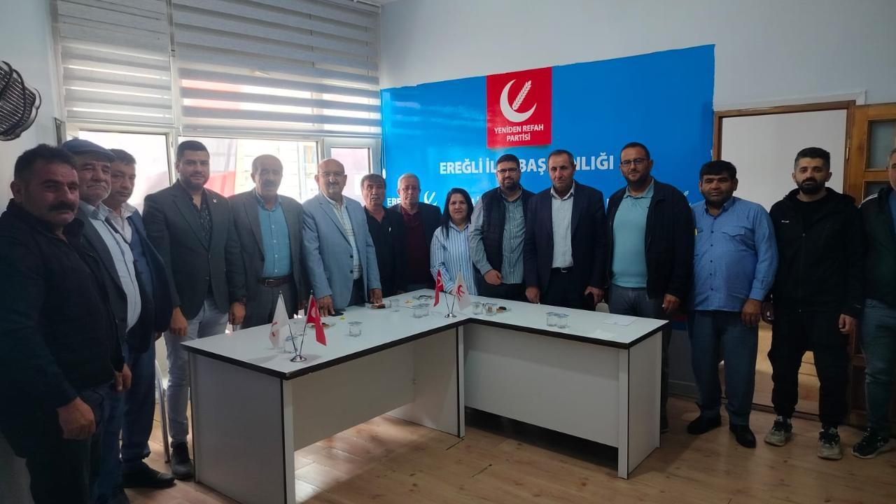 Abdullah Çelik’ten Yeniden Refah Partisi’ne Ziyaret