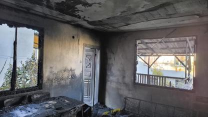 Adana’da Müstakil Ev Küle Döndü