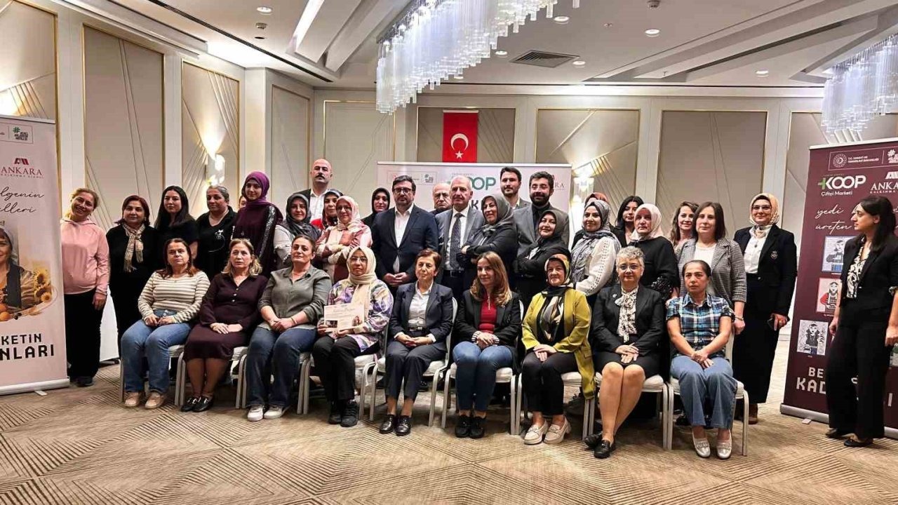 Ankara Kalkınma Ajansı ve KOOP Market arasında ‘Bereketin Kadınları’ işbirliği protokolü imzalandı