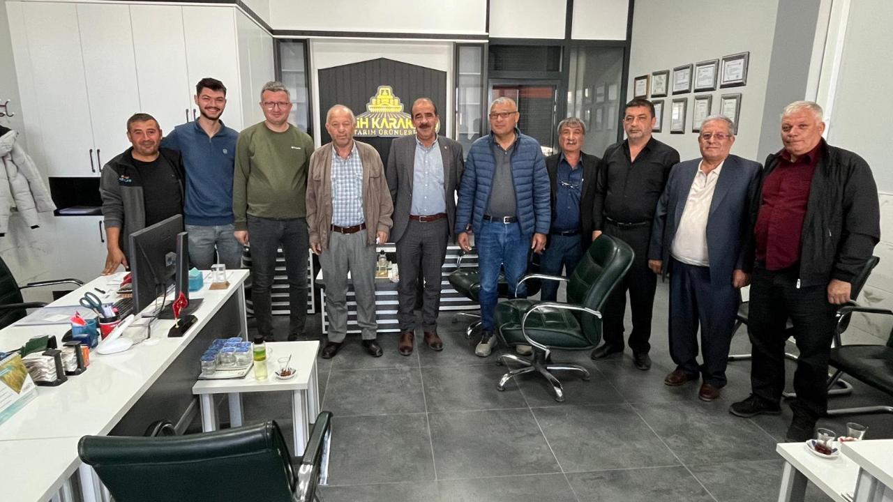 Ereğli Pancar Ekicileri Kooperatifi Başkan Adayı Abdullah Çelik Karapınar’da Çiftçilerle Buluştu