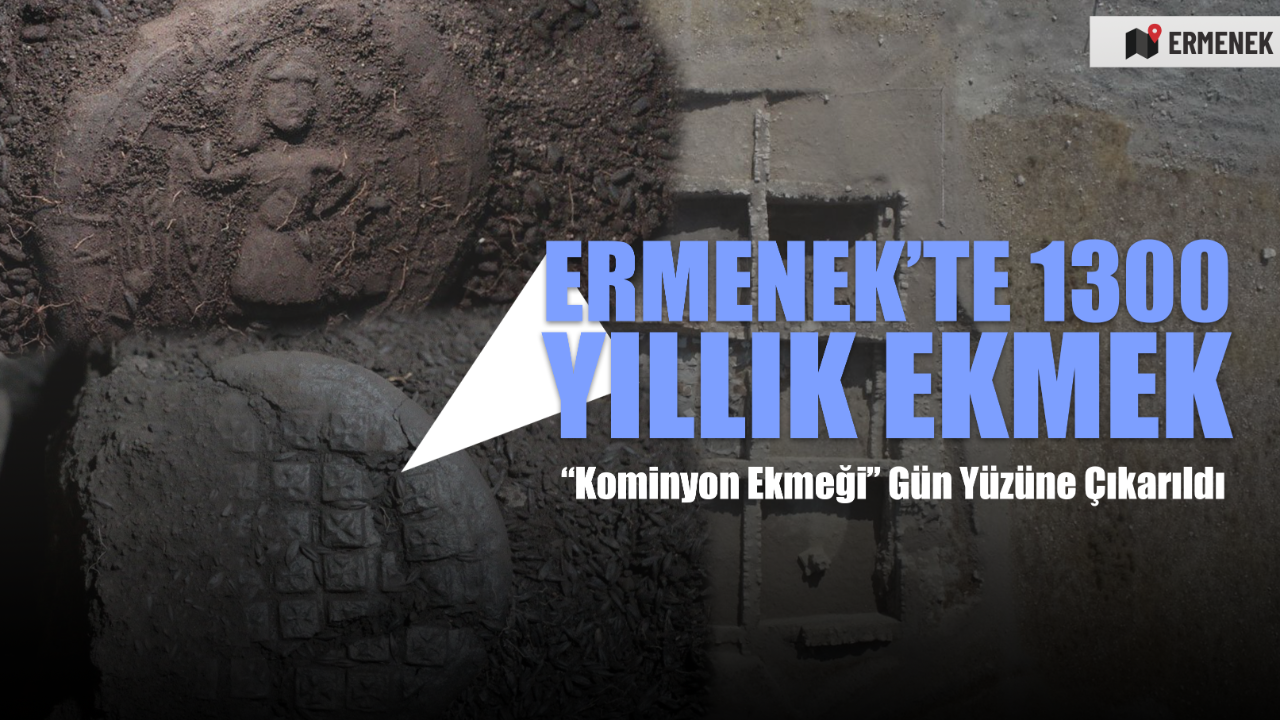 Ermenek’te 1300 Yıllık “Kominyon Ekmeği” Gün Yüzüne Çıkarıldı