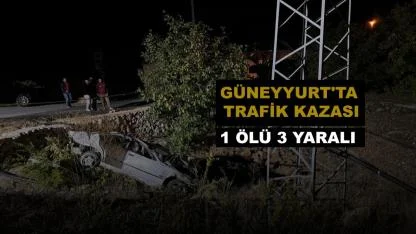 Güneyyurt’ta Trafik Kazası: 1 Ölü, 3 Yaralı