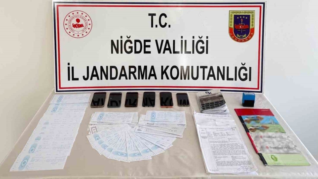 Niğde’de tefecilik operasyonu: 4 şüpheli yakalandı