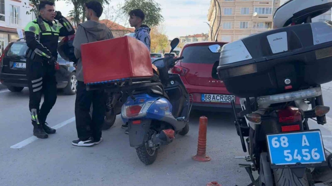Plakasız, kasksız ve ehliyetsiz sürücüye 35 bin 239 lira ceza
