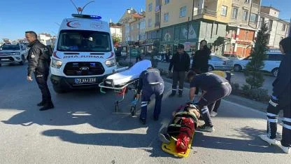Karaman’da Yolun Karşısına Geçen Kadına Otomobil Çarptı