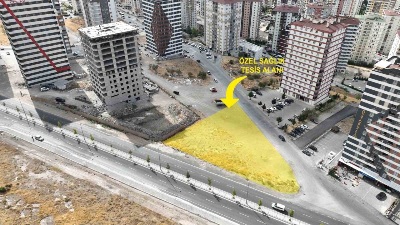 Talas’ta otel, sağlık tesisi ve ticari alanlar için geri sayım