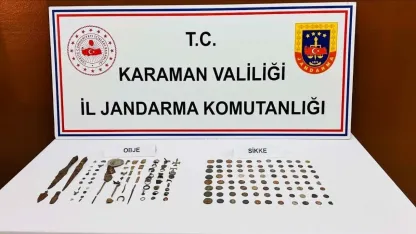Jandarmanın uygulamasında tarihi eser ve esrar ele geçirildi: 2 tutuklama