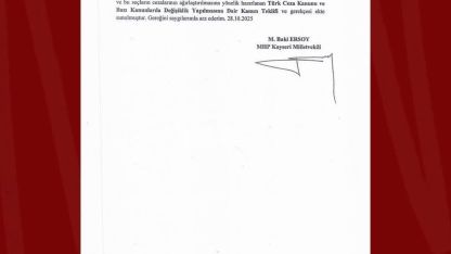 Ersoy’dan kadınlara ve çocuklara yönelik işlenen şiddet hakkında kanun teklifi