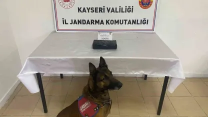 Kayseri’de 1 kilo 200 gram uyuşturucu yakalandı