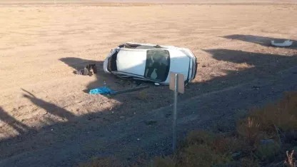 Ereğli ilçesinde otomobil takla attı: 6 yaralı