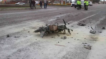 Kazada ağır yaralanan 18 yaşındaki motosiklet sürücüsü hayata tutunamadı