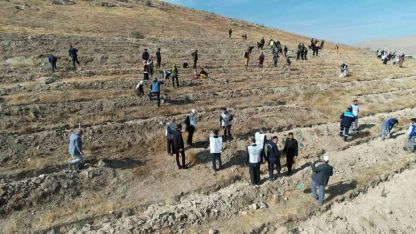 ‘Şahidimiz Toprak, İmzamız Fidan, Sevdamız Yeşil Vatan’ Yahyalı’da hayat buldu